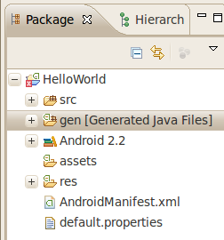 Android Eclipse Development (Delete gen)