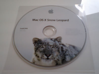 Snow Leopard インストールディスク